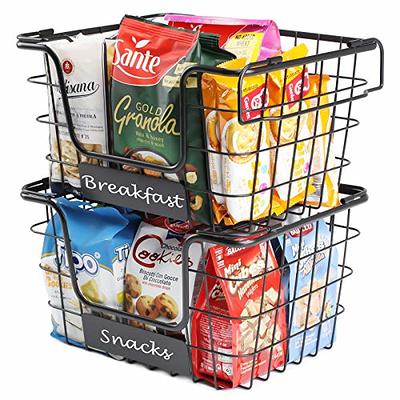 Kootek Refrigerator Organizer Bins with Removable Dividers, Freezer Organizer  Bins Clear Pantry Organization and Storage Bins, Plastic Stackable Food  Storage Bins for Fridge, Kitchen, Cabinet (4 Pack) - Yahoo Shopping