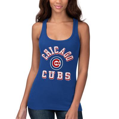 Women's G-III 4Her by Carl Banks Royal Chicago Cubs Pre-Season Tank Top -  Yahoo Shopping