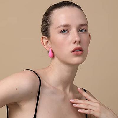 Amazon.com: Cute Pink Flamingo Glitter Dangle Drop Earrings for Women Teen  Girls Dainty Lightweight Acrylic Animal Hook Statement Dangling Hanging  Hypoallergenic Fashion Jewelry Valentine's Day Gifts Bff: Clothing, Shoes &  Jewelry