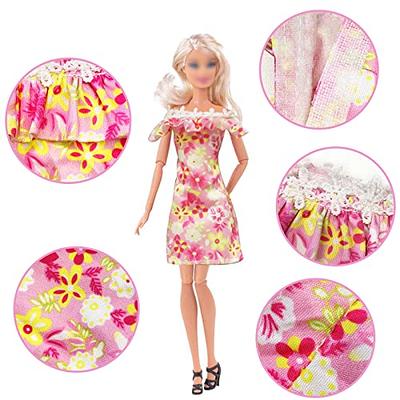 20 Pcs Doll Clothes and Accessories Handmade 2 Sequins Dresses 4 Fashion  Dresses 4 Tops and Pants Casual Outfits 10 Shoes for 11.5 inch Girl Dolls -  Yahoo Shopping