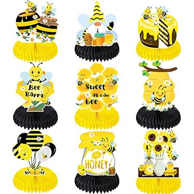 Bumble Bee Paper Cutouts 3D Bumble Bee Decor Bee Decor Theme Honey Bee  Cutouts Paper Bees Black and Yellow Bee Paper Cutouts 