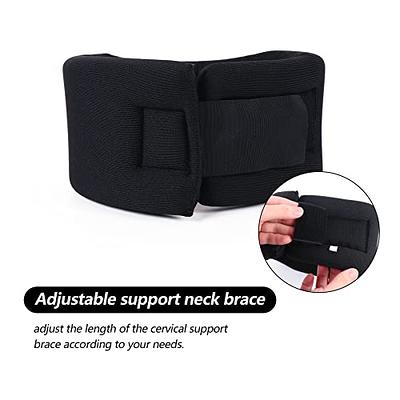 Blabok Neck Brace for Neck Pain and Support - Soft Foam Cervical Collar-  LARGE