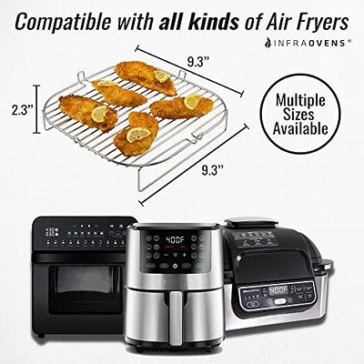 SIUDANGKA Silicone Air Fryer Liners for 2qt Air Fryer, 3 Pack Non-Stick Air  Fryer Parchment Paper Air Fryer Liners Compatible with Ninja AF080 Mini