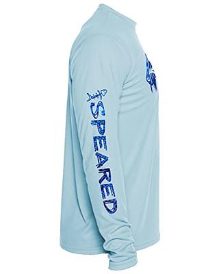 Spearfishing UV T-Shirt: UPF 50+ Long Sleeve Mens Sun Protection