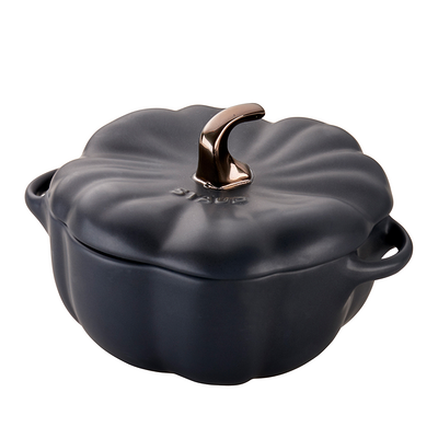 Le Creuset 4 qt. Cast Iron Pumpkin Cocotte Persimmon