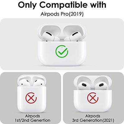  Case for Airpods Pro 2nd Generation - VISOOM Airpods Pro 2  Cases Cover Black Women 2022 Silicone iPod Pro 2 Earbuds Wireless Charging  Case Girl Bling Keychain for Apple Airpod Gen Pro 2 : Electronics