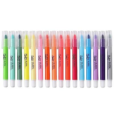 Mr. Pen- No Bleed Gel Highlighter, 16 Pcs (8 Pastel Colors and 8