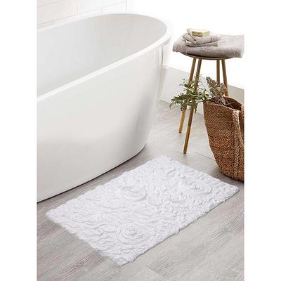 HOME WEAVERS INC Radiant Collection 100% Cotton Bath Rugs Set, 2