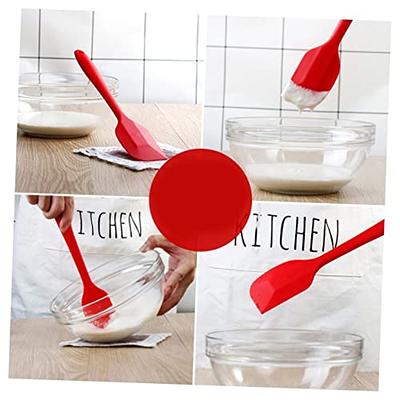 red) Silicone Spatula Bowl Scraper Cooking Baking Cake Mixing Silicon