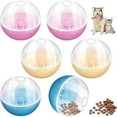 Interactive Food Toy for Dog and Cats, Pet Food Dispensor Tumbler Dog Treat  Toy, Dog Slow Feeder Treat Dispensing Puzzle Toys for Small Dogs  /Cats,Robot Shape Dog Toys 