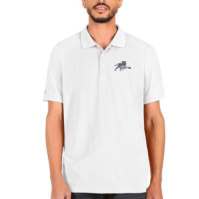 Antigua Men's Green Bay Packers Grey Legacy Pique Polo