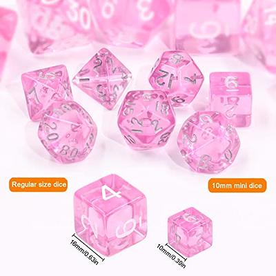  Metal dice Set D&D, Polyhedron DND7 Dungeons and Dragons Metal  DND dice Set, Suitable for Pathfinder RPG Shadow Run Savage World and Other Role-Playing  Game dice Sets : Toys & Games