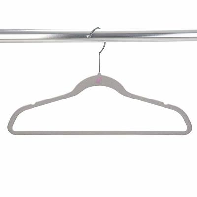 Pack Of 25 Black Flocked Hangers