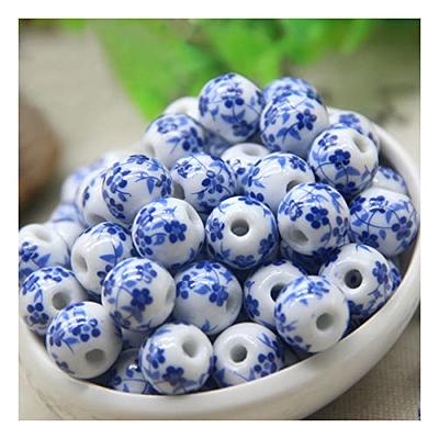 100pcs Lampwork Glass European Beads Large Hole Beads Mixed