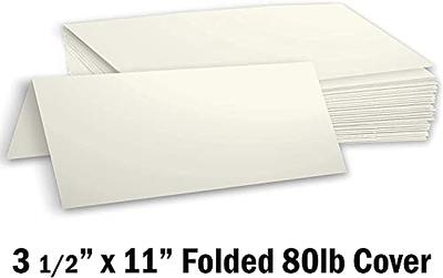 Blank Cardstock, Cream