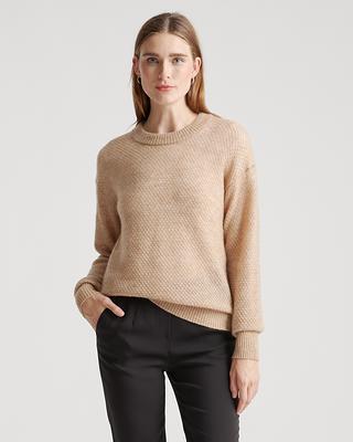 Polo Ralph Lauren Washable Cashmere Crewneck Sweater in Camel Melange-XL 