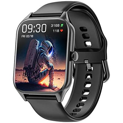 Smart Watch for Men Women with Bluetooth Call, 2023 Newest 1.95''HD DIY  Dial Fitness Activity Tracker Waterproof Fitness Watch with Heart Rate  Sleep