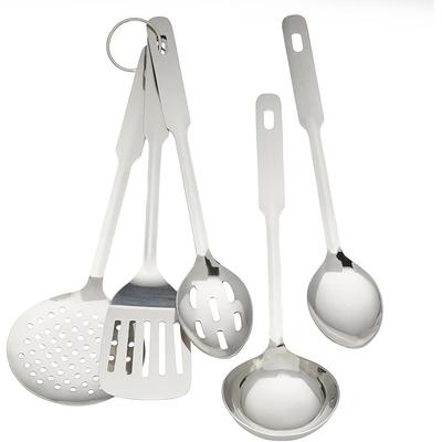 Classic Cuisine 5-Piece Stainless Steel with Silicone Measuring
