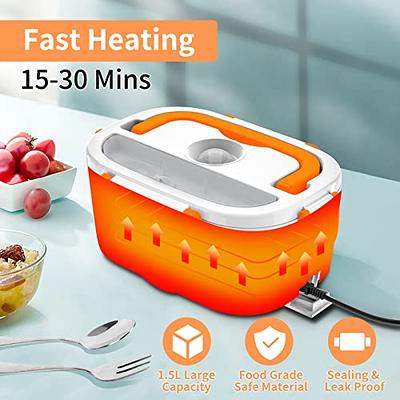 1.5L 40W Portable Electric Lunch Box Food Warmer w/ Bag