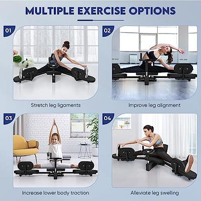  Lischwert Leg Stretcher Split Machine, 180 Degrees Leg  Extension Machine Adjustable Back Stretcher Leg Press Machine Home Gym  Training Machine : Health & Household