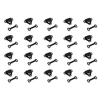 E-outstanding Sewing Hooks and Eyes Closure 20PCS Black Ancient Bronze  Skirt Hooks and Eyes Sewing, Hook and Eye Closure for Bra Trousers Skirt  Dress, Trousers, Skirt, Dress, Pants Sewing DIY Craft 