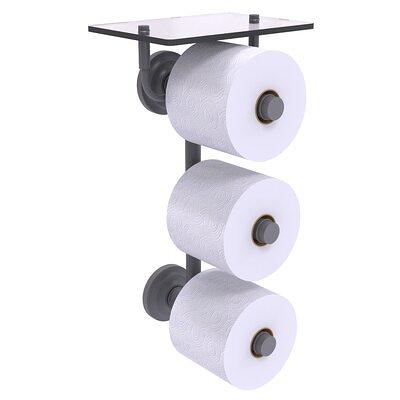 allen + roth Latitude 2 Black Wall Mount Single Post Toilet Paper Holder in  the Toilet Paper Holders department at