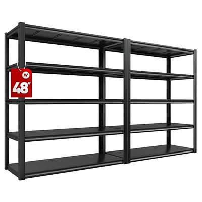 REIBII 40W Garage Shelving Heavy Duty Storage Shelves Load