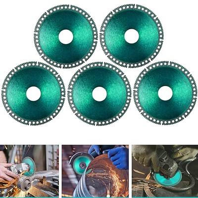 Mornajina ‎10 Packs 4 Inch Indestructible disc for Grinder, Indestructible  Disc 2.2 for Angle Grinder 7/8 (Model 125), Cutting Discs for Smooth