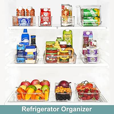 Sorbus Fridge Bins And Freezer Bins Refrigerator Organizer