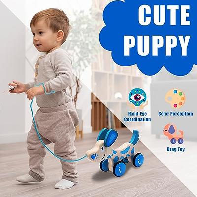 Walk Along Puppy, Pull Along Toy