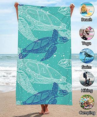 6 Packs Cotton Turkish Beach Towels Quick Dry Sand Free Soft Absorbent  Extra Large Xl Big Blanket Adult Oversized Bath Pool Swim Towel Set Bulk