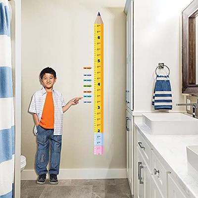 Kanayu Height Chart for Kids, 3D Removable Growth Chart with Body Measuring  Tape, Height Measurement for Walls, Splicing Height Ruler Measurement for