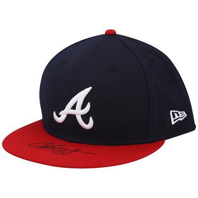 Chipper Jones Atlanta Braves Autographed White Mitchell & Ness