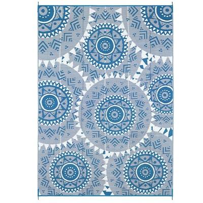 9'x18' Patio Mat Large Outdoor Rugs Waterproof Plastic Woven RV Rug Camping  Mat