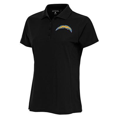 Women's Antigua Blue Los Angeles Chargers Structure Button-Up