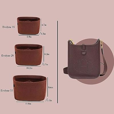  Lckaey Felt Organizer-for Hermes Evelyne III tpm pm gm