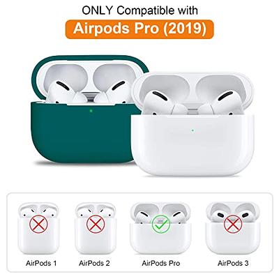 Worryfree Gadgets Case Compatible with Airpod Pro 2 Protective Cover with Keychain - Mint Green