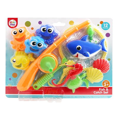Fishing Net Catch Game Set Water Shower Pool for Toddlers Water Games Bath  Toys