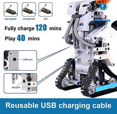GP TOYS educiro robot building kit, toys for 6-12 year old boys girls, stem  projects birthday gifts idea for kids 8 9 10 11 12 year o