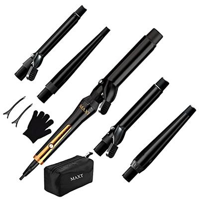 NOVUS Waver Curling Iron Anti-Scald Hair Crimper,2 Barrel Ionic Wavy Hair  Curler for Women,1.25 inch Rapid Heating Curling Wand,4 Temp Dual Voltage