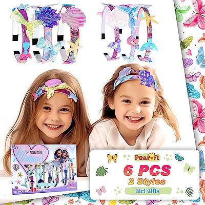 DIY Hair Accessories for Girls Toys Age 6-8, Make Your Own Fashion  Headbands Arts & Crafts Christmas Birthday Gift for Girls 