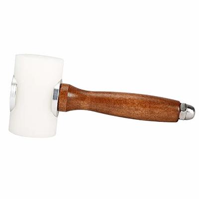 T-Head Leather Carving Hammer Mallet with Wooden Handle - Leathercraft  Tools 