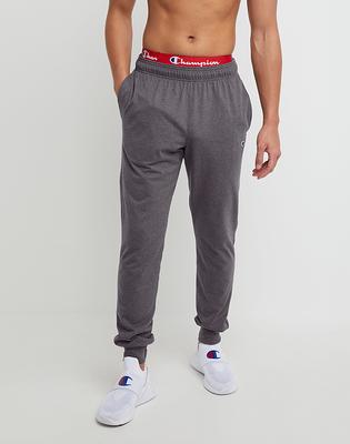 Champion Men's Joggers, Everyday Cotton, Lightweight Lounge Knit Pants for  Men, 31