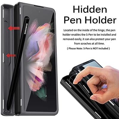 S Pen Holder Case for Samsung Galaxy Z Fold 3 5G With Magnetic