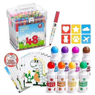 Rarlan Washable Markers Bulk, Markers for Kids, Classpack, 12 Colors, 240 Count