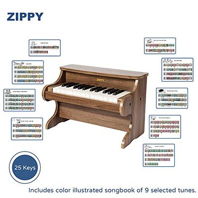 ZIPPY Kids Piano Keyboard, 25 Keys Digital Piano for Kids, Mini Music  Educational Instrument Toy, Wood Piano for Toddlers Girls Boys - Yahoo  Shopping
