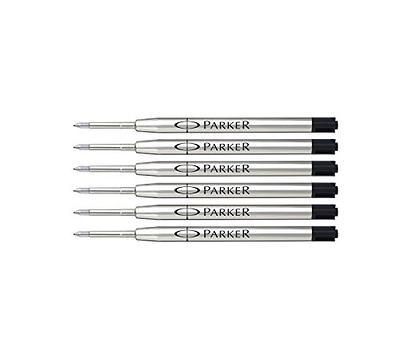 Parker Rollerball refill, fine tip, Blue ink, blister of 1