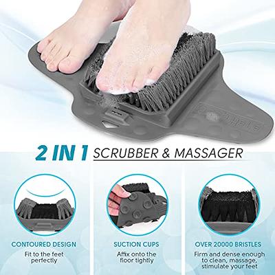 Foot Cleaner Shower Anti-slip Dead Skin Remover Bristle Slippers