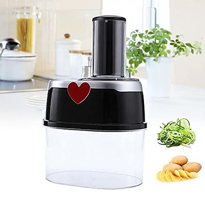 Electric Cheese Grater, Cheese Grater Electric, One-Touch Control Electric  Grater Machine for Vegetable, Fruits, Potato, Electric Cheese Shredder