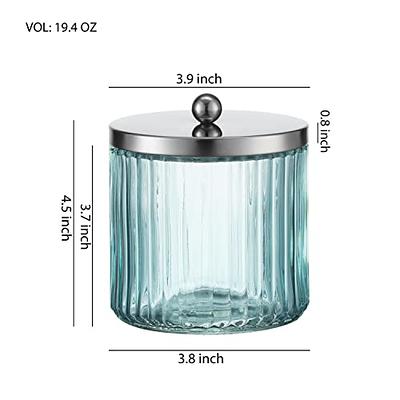 Flosser Dispenser Travel Case Qtip Holder Travel Case Floss Pick Dispenser  Clear Acrylic Storage Box Canister Container With Lid